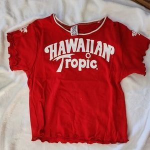 Vintage Hawaiian Tropic Promo Model Shirt ORIGINAL